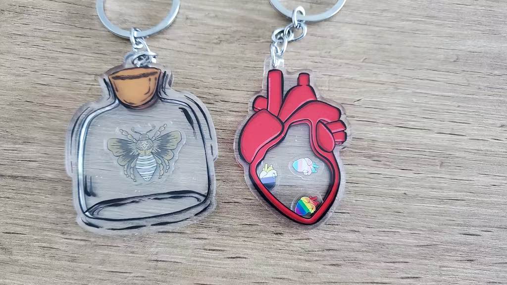 Custom Acrylic Shakers: Vogesey's Creative Keychains & Beyond