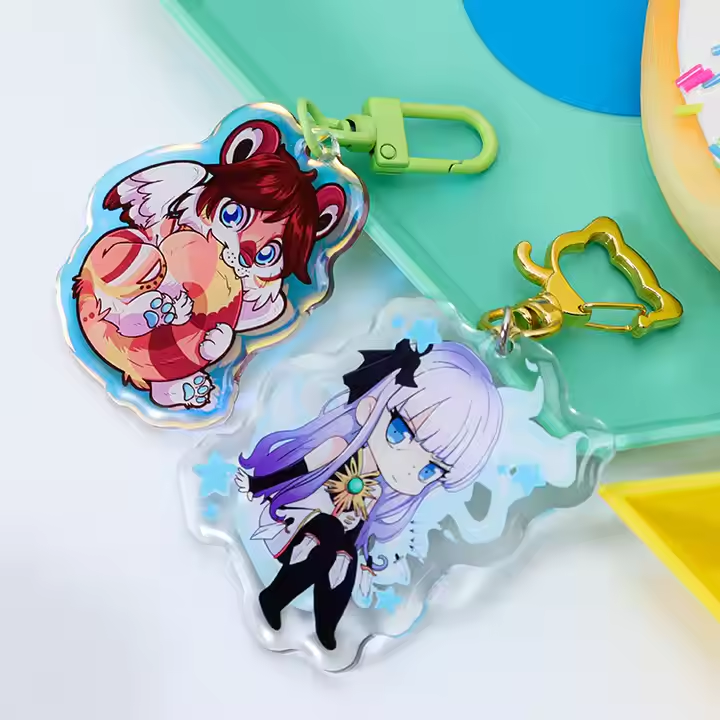 Creating Unique Backpack Charms with Clear Acrylic Keychains – Vogesey