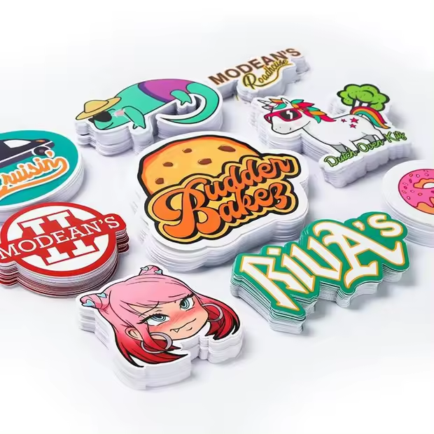 Custom Die-Cut Stickers: Make Your Brand Stand Out with Unique Shapes ...
