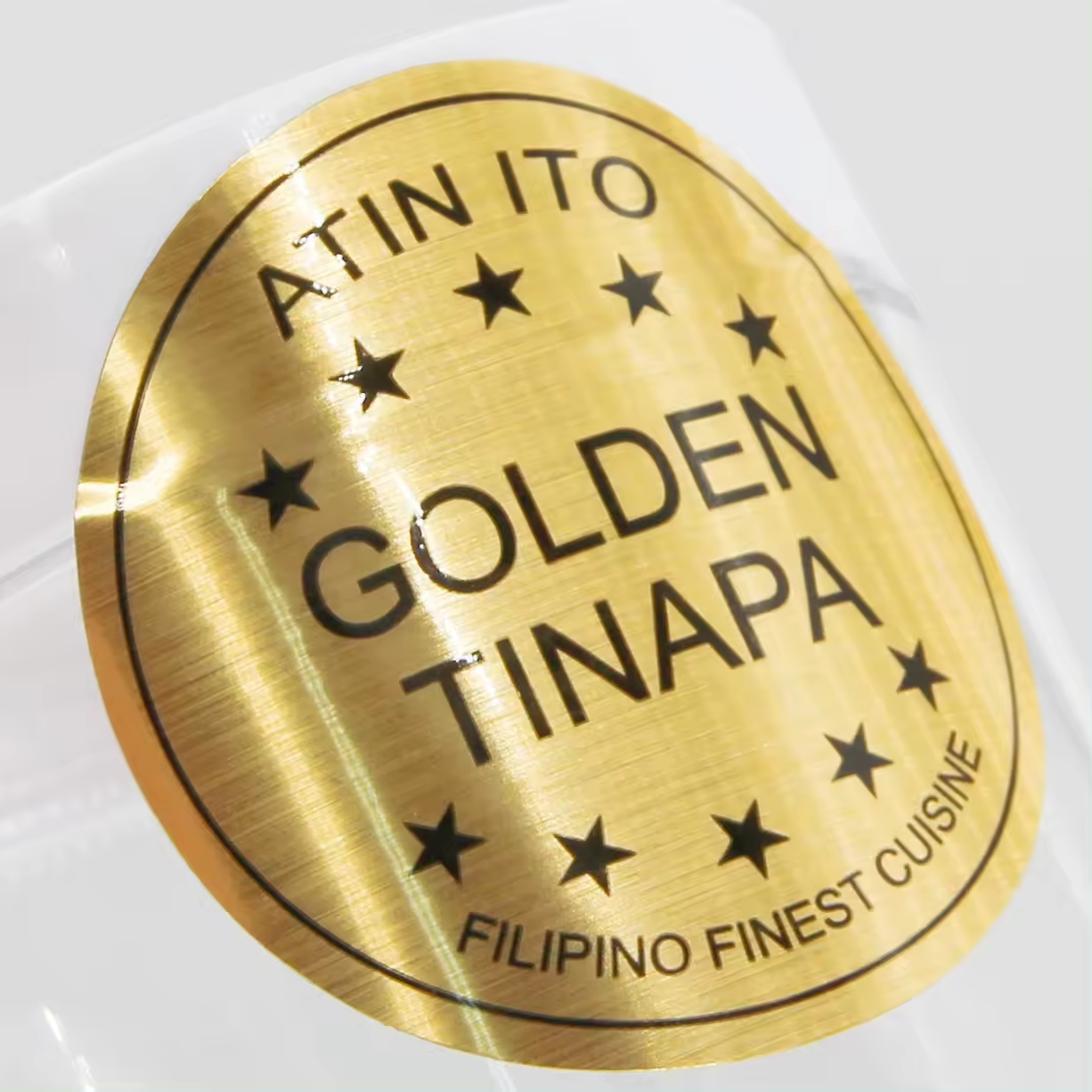 Activate Gold Sticker Custom Brushed Gold Stickers – Vogesey