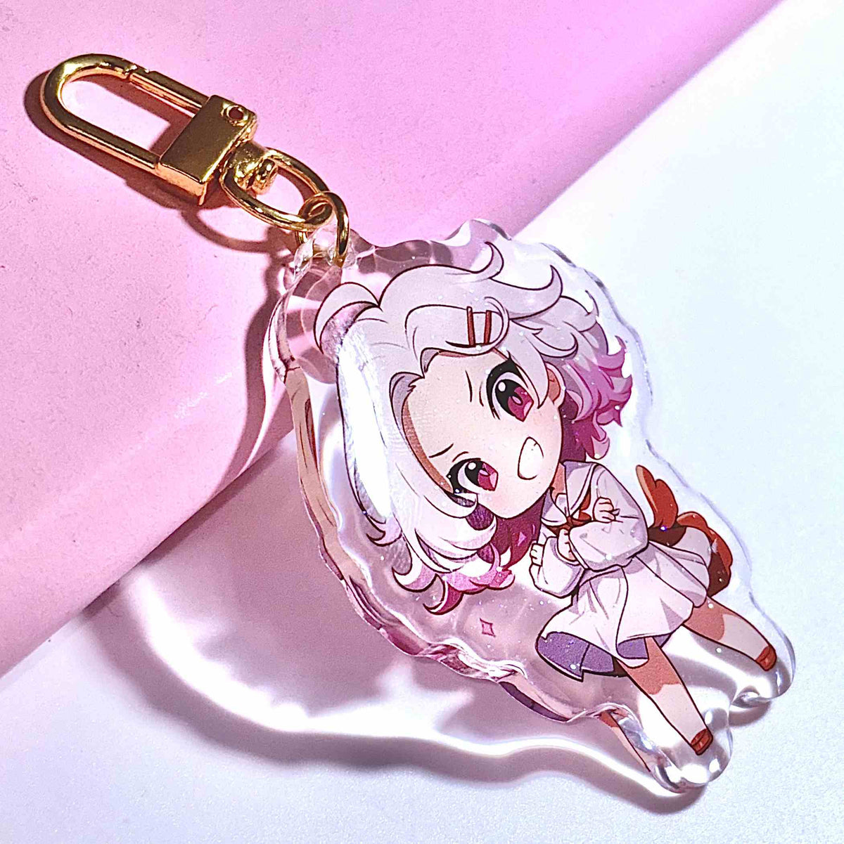 Custom Epoxy Glitter Acrylic Keychain Art Ideas Epoxy Acrylic 