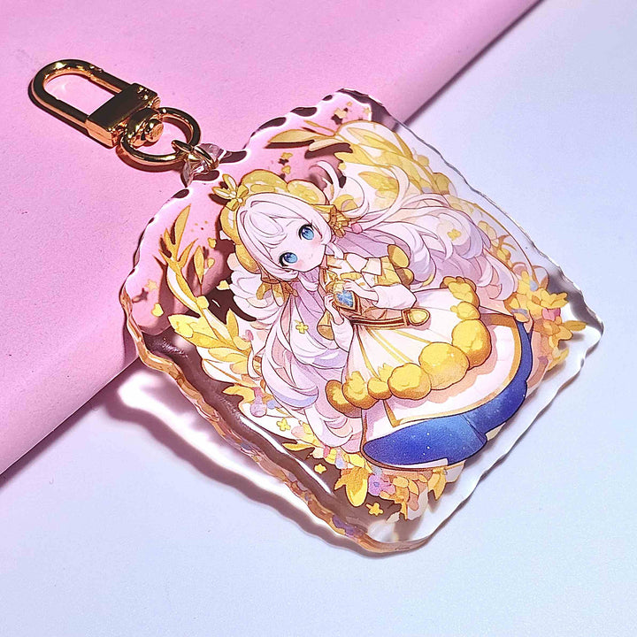 making acrylic keychains